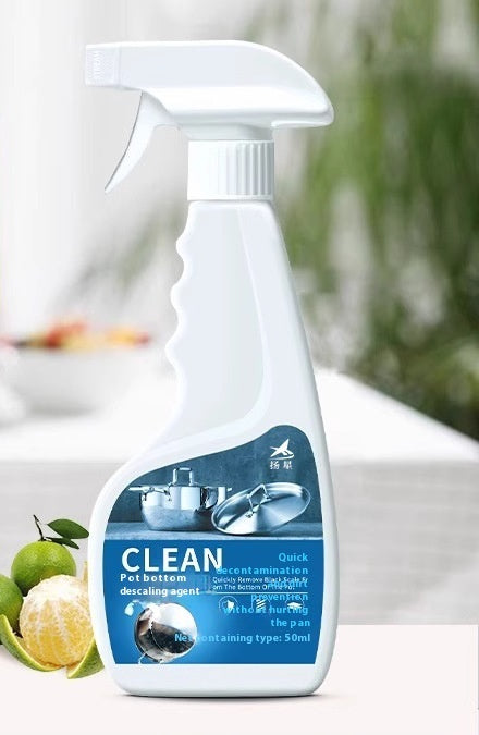 Black Dirt Cleaner For Pan Bottom