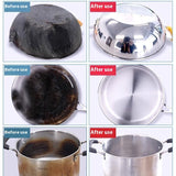 Black Dirt Cleaner For Pan Bottom