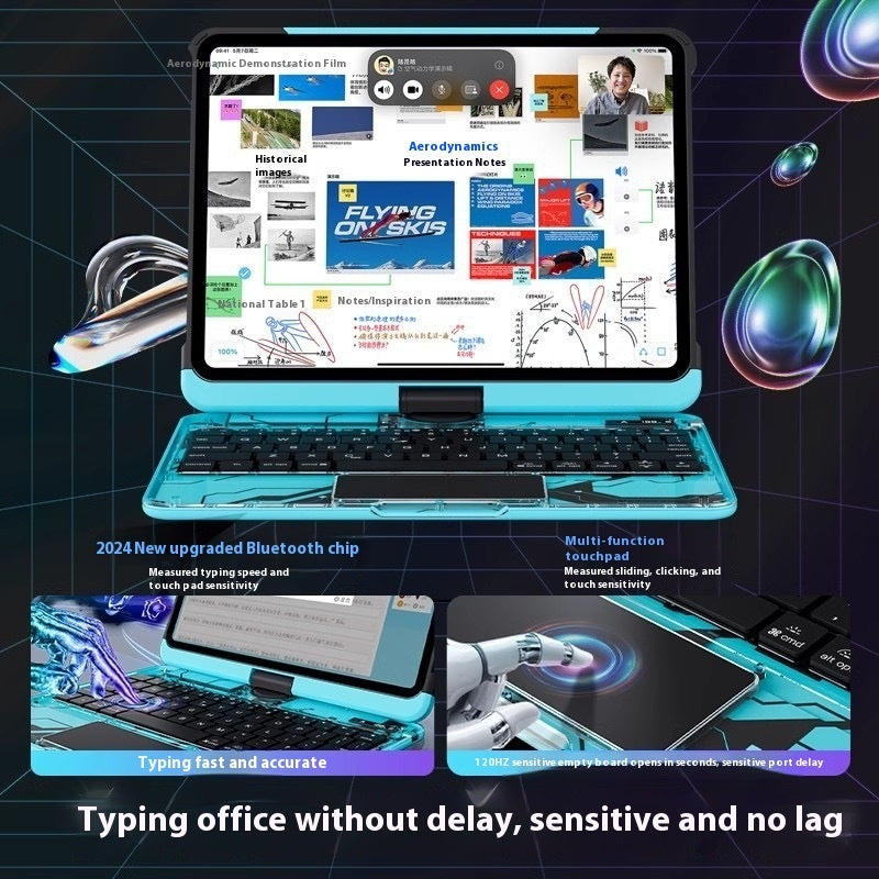 Transparent iPad Keyboard Case