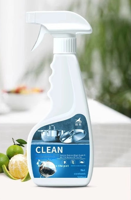 Black Dirt Cleaner For Pan Bottom