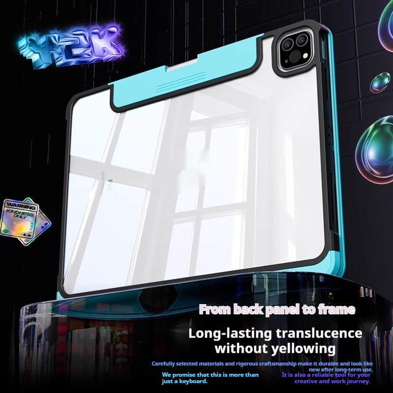 Transparent iPad Keyboard Case