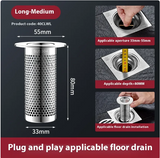 🏠  we have many size to fit drain pipes