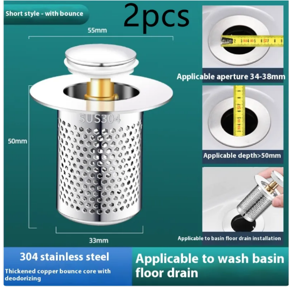 🏠  we have many size to fit drain pipes