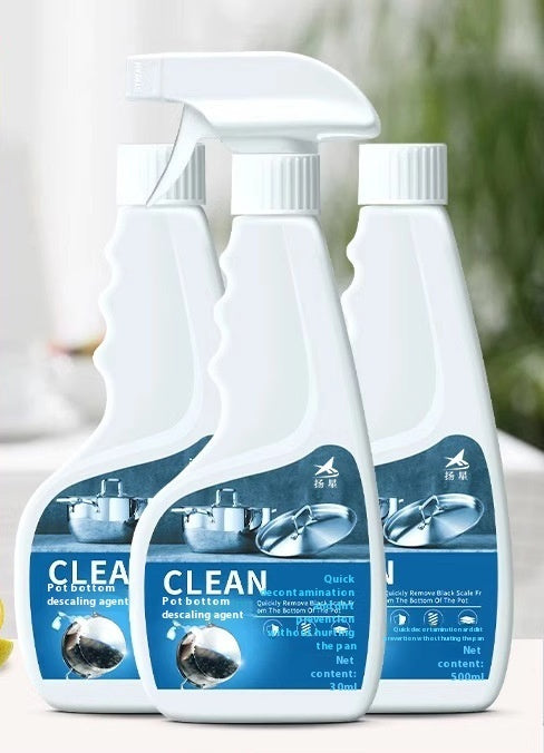 Black Dirt Cleaner For Pan Bottom