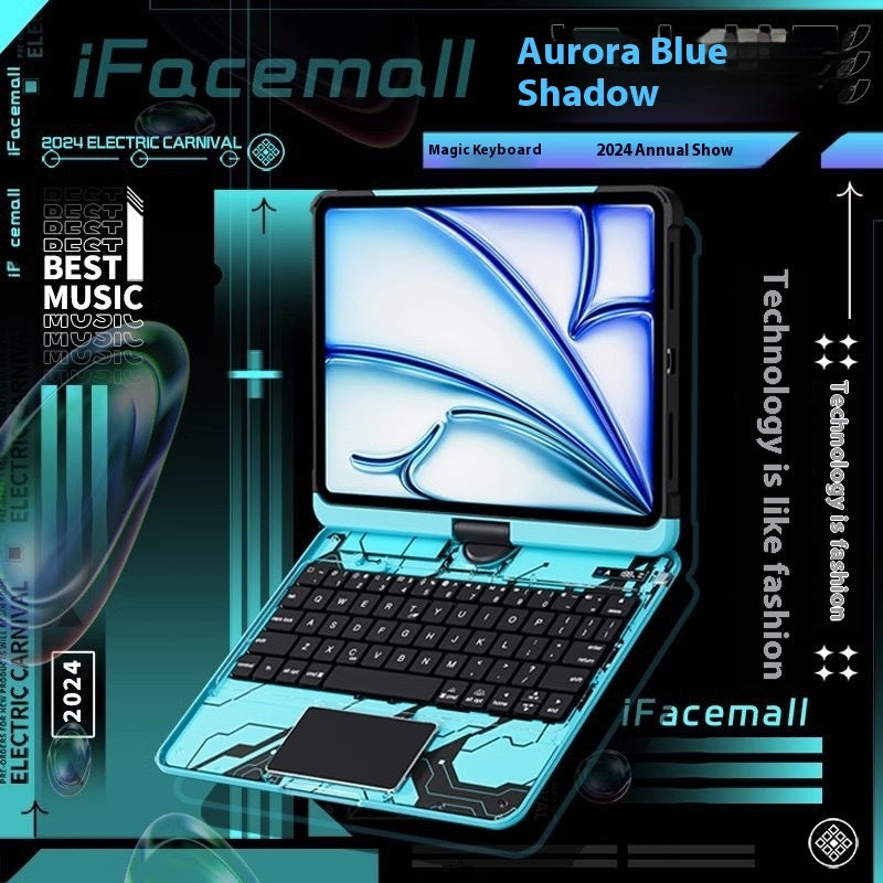 Transparent iPad Keyboard Case