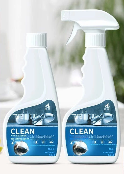 Black Dirt Cleaner For Pan Bottom